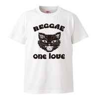 【Reggae One Love/レゲエ・ワン・ラブ】5.6オンス Tシャツ/WH/ST- 868