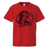 【Keith Richards/キース・リチャーズ】5.6オンス Tシャツ/RD/ST-927