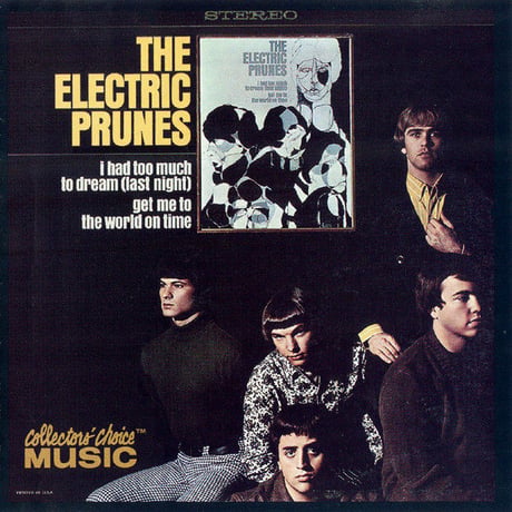 【The Electric Prunes/エレクトリックプルーンズ】5.6オンス Tシャツ/WH/ST-062
