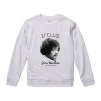【27cub/Jimi hendrix-ジミ・ヘンドリックス】9.3オンス スウェット/WH/SW-326