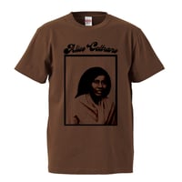 【Alice coltrane/ アリス・コルトレーン】5.6オンス Tシャツ/BR/ST-936