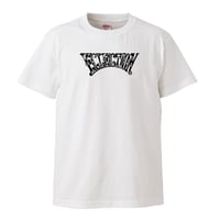 【ECLECTION/イクレクション】5.6オンス Tシャツ/WH/ST-059_bk