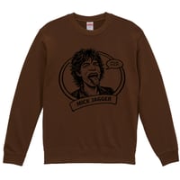 【Mick Jagger/ミック・ジャガー】10.0オンス スウェット/BR/SW-931