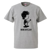 【Bob dylan/ボブ・ディラン】5.6オンス Tシャツ/GY/ST-923