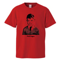 【Mick jagger-ミックジャガー/I was young】5.6オンス Tシャツ/RD/ST- 398