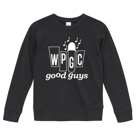 【WPGC good guys】ジョンレノン着用リプロダクト 9.3オンス スウェット/BK/SW- 337
