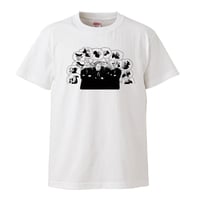 【MONKS THINK /モンクス】5.6オンス Tシャツ/WH/ST- 259