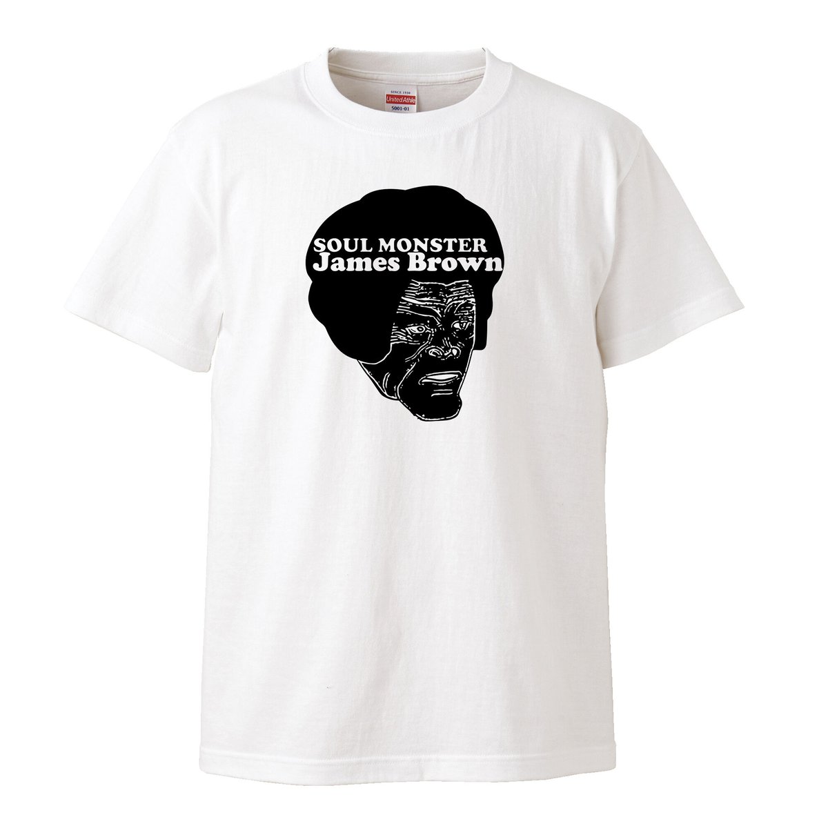 James Brown/ジェームス・ブラウン】5.6オンス Tシャツ/WH/ST- 727
