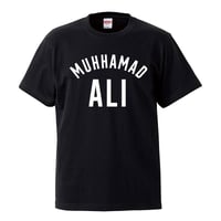 【Muhammad Ali /モハメドアリ】 5.6オンス Tシャツ/BK/ST- 367