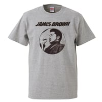 【James Brown/ジェイムス・ブラウン】5.6オンス Tシャツ/GY/ST- 332