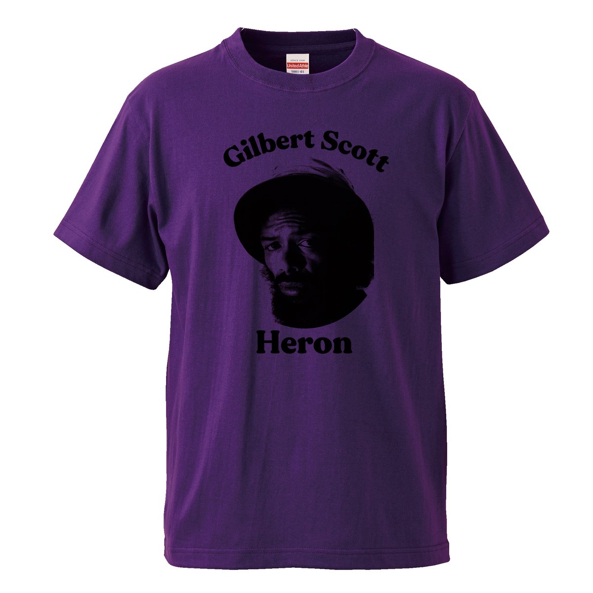 Gilbert Scott Heron/ギルスコット・ヘロン】5.6オンス Tシャツ/PL/