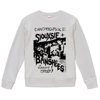 【Siouxsie And The Banshees/スージー・アンド・ザ・バンシーズ】9.3オンス スウェット/WH/SW- 588