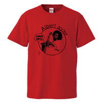【アルバート・アイラー/Albert Ayler】5.6オンス Tシャツ/RD/ST- 747