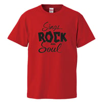 【Sings Rock and Soul/alton ellis-アルトン・エリス】5.6オンス Tシャツ/RD/ST- 294