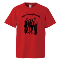 【The Youngbloods/ヤングブラッズ】5.6オンス Tシャツ/RD/ST- 646