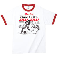 【Faster, Pussycat! Kill! Kill!/ファスター・プシィキャット!キル!キル!】5.3オンス Tシャツ/WH-RD/RT-127