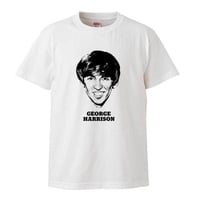 【George Harrison/ジョージ・ハリスン】5.6オンス Tシャツ/WH/ST- 156
