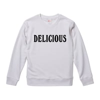 【Delicious-デリシャス】ブライアン・ウィルソン着用 9.3オンス スウェット/WH/SW- 307