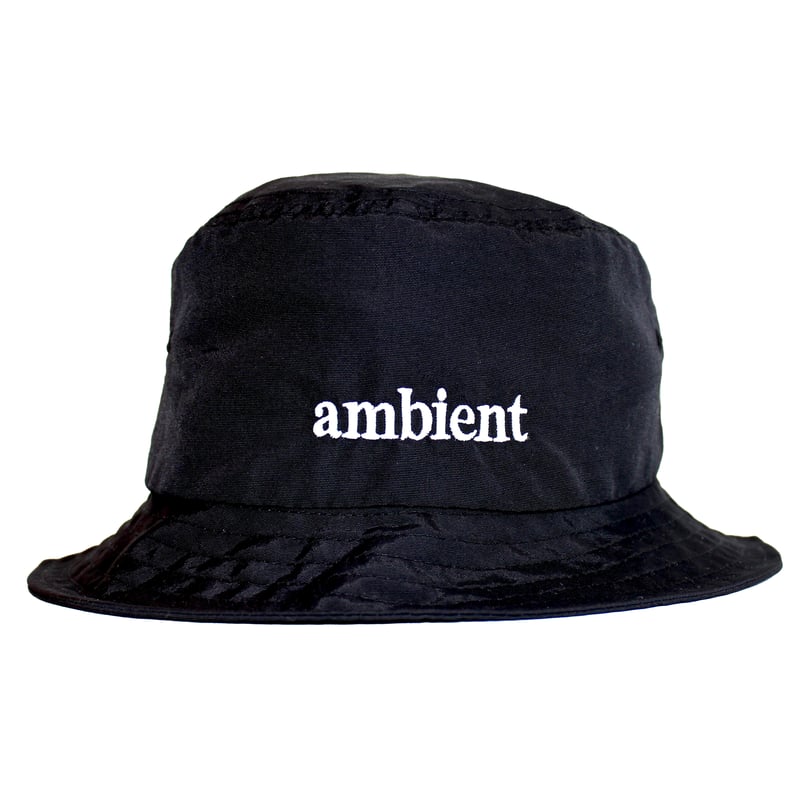 Ambient/アンビエント 】ナイロンバケットハット /BK/H003 | バンドT