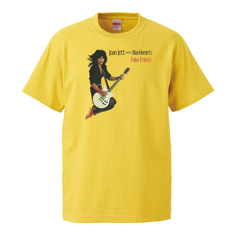 【Joan Jett & the Blackhearts /ジョーン・ジェット&ザ・ブラックハーツ】5.6オンス Tシャツ/YL/ST-083 【Joan Jett & the Blackhearts /ジョーン・ジェット&ザ・ブラックハーツ】5.6オンス Tシャツ/YL/ST-083