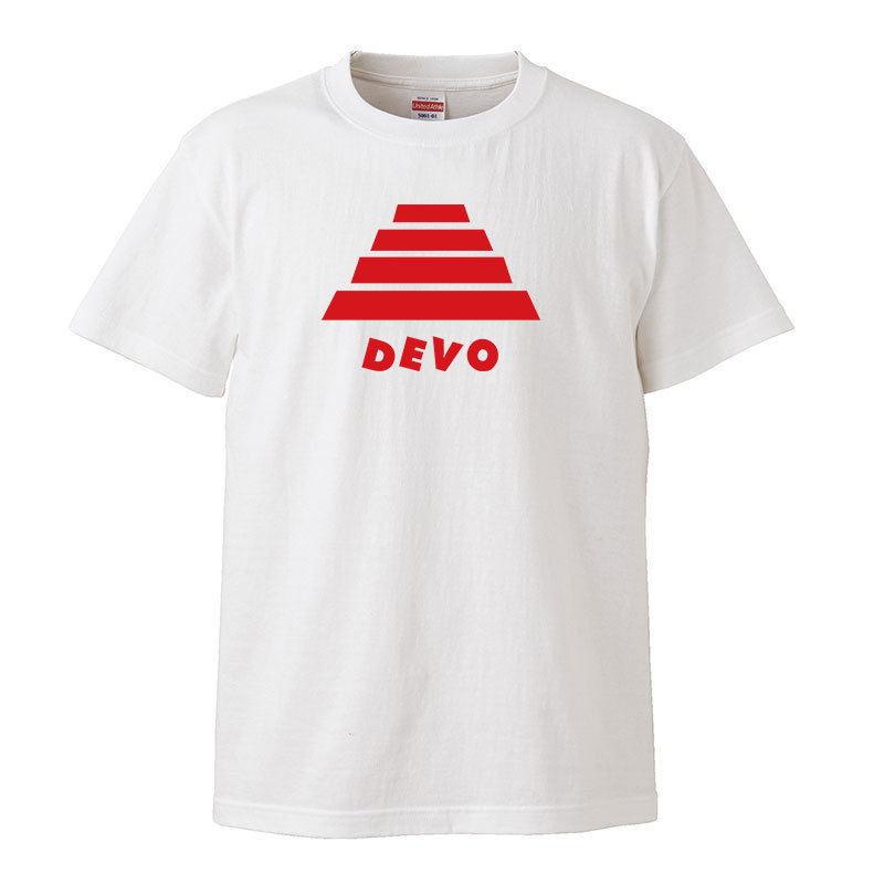 DEVO-ディーボ/Energy Dome Hat】5.6オンス Tシャツ/WH/ST- 3