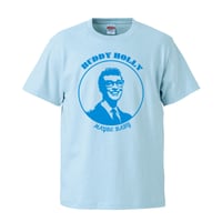【BUDDY HOLLY-MAYBE BABY /バディ・ホリー】5.6オンス Tシャツ/BL/ST- 264
