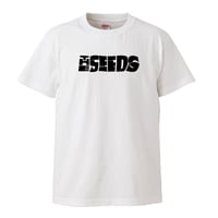 【THE SEEDS /ザ・シーズ】5.6オンス Tシャツ/BK/ST-065_wh