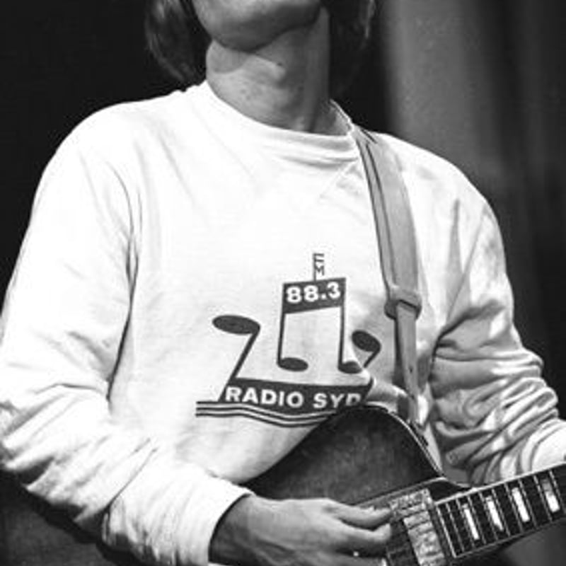 RADIO SYD/ブライアン・ジョーンズ】5.6オンス Tシャツ/GY/ST-007_bk