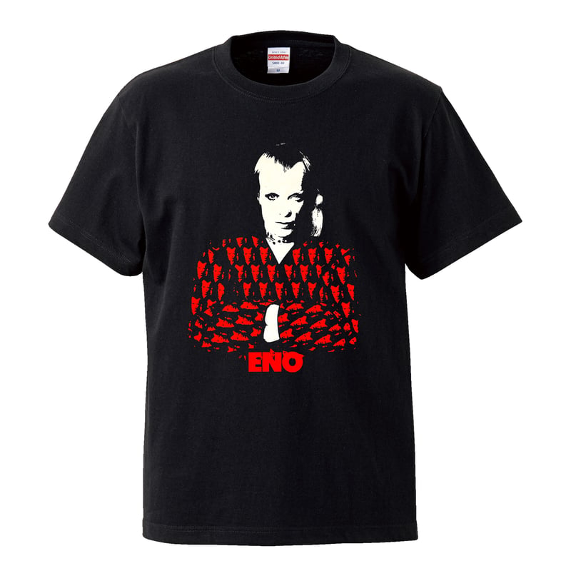 ブライアンイーノ Tシャツ Brian Eno/ブライアン・イーノ】5.6オンス Tシャツ/BK/ST- 859 | バ