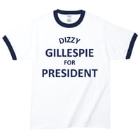 【Dizzy Gillespie/ディジーガレスピー】5.3オンス Tシャツ/WHNV/RT- 598