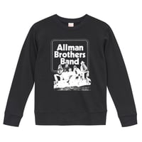 【 オールマンブラザーズバンド/Allman Brothers Band】9.3オンス スウェット/BK/SW- 723