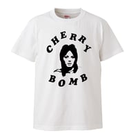 【The Runaways-ジョーン・ジェット/チェリーボム】5.6オンス Tシャツ/WH/ST-559