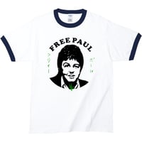 【FREE PAUL/ポール・マッカートニー】5.3オンス Tシャツ/WHNV/RT- 948