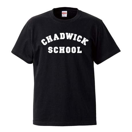 【CHADWICK SCHOOL/キース・リチャーズ着用リプロダクト】5.6オンス Tシャツ/BK/ST-913