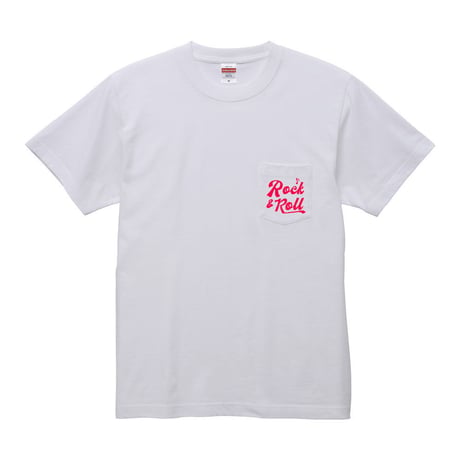 【 Rock&Roll/ロックンロール】 5.6オンス ポケットTシャツ/WHRD/PT- 380