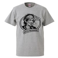【Keith Richards/キース・リチャーズ】5.6オンス Tシャツ/GY/ST-927