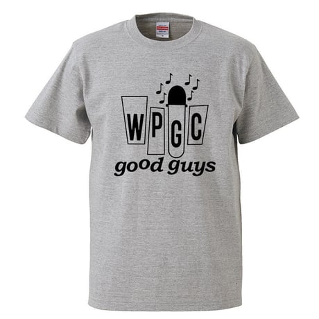 【WPGC good guys】ジョンレノン着用リプロダクト 5.6オンス Tシャツ/GY/ST- 337