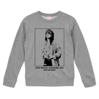 【Patti Smith / パティ・スミス】9.3オンス スウェット/GY/SW-933