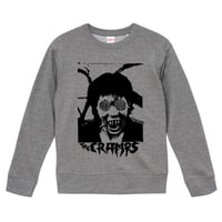 【Cramps-クランプス/Human Fly】9.3オンス スウェット/GY/SW- 339
