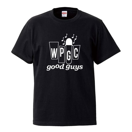 【WPGC good guys】ジョンレノン着用リプロダクト 5.6オンス Tシャツ/BK/ST- 337
