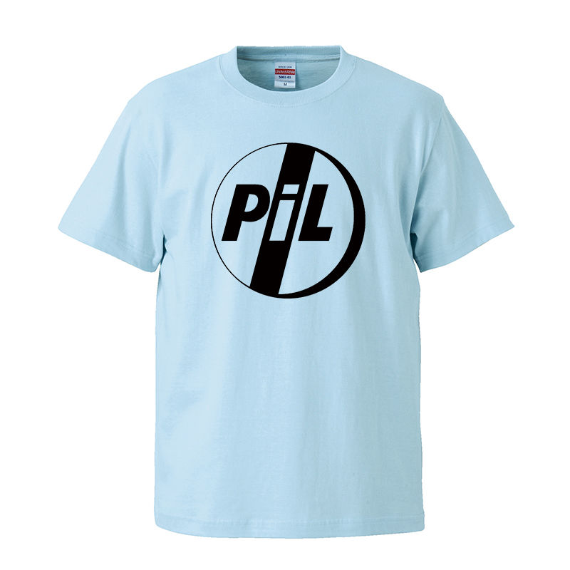 PIL/ピル-ロゴ】5.6オンス Tシャツ/BL/ST- 330 | バンドTシャツ