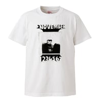 【THE BEATLES /リンゴ・スター】5.6オンス Tシャツ/BK/ST-039_wh