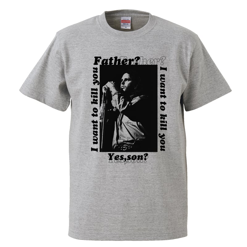 Jim morisson/ジム・モリソン】5.6オンス Tシャツ/GY/ST-932 | バ