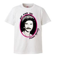 【God Save The Freddie Mercury/フレディ・マーキュリー】5.6オンス Tシャツ/WH/ST- 278