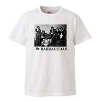 【THE BARRACUDAS/ザ・バラクーダズ】5.6オンス Tシャツ/WH/ST- 347
