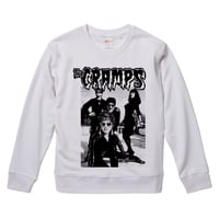 【The Cramps/ クランプス】9.3オンス スウェット/WH/SW-937