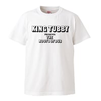 【King Tubby/キングタビー】5.6オンス Tシャツ/WH/ST- 751