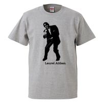 【Laurel Aitken/ローレル・エイトキン】5.6オンス Tシャツ/GY/ST-054_bk