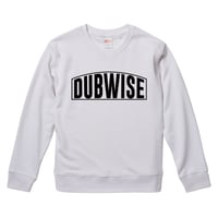 【DUB WISE/ダブ・ワイズ】9.3オンス スウェット/WH/SW- 856