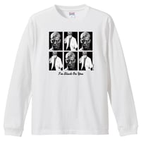 【Rock'n Roll Monster/kim fowley-キム・フォウリー 】5.6Oz ロングスリーブＴシャツ/WH/LT- 335